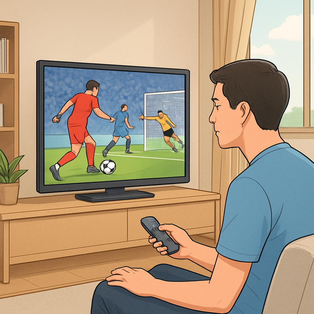합법적으로 무료로 스포츠 중계를 보는 방법 이미지