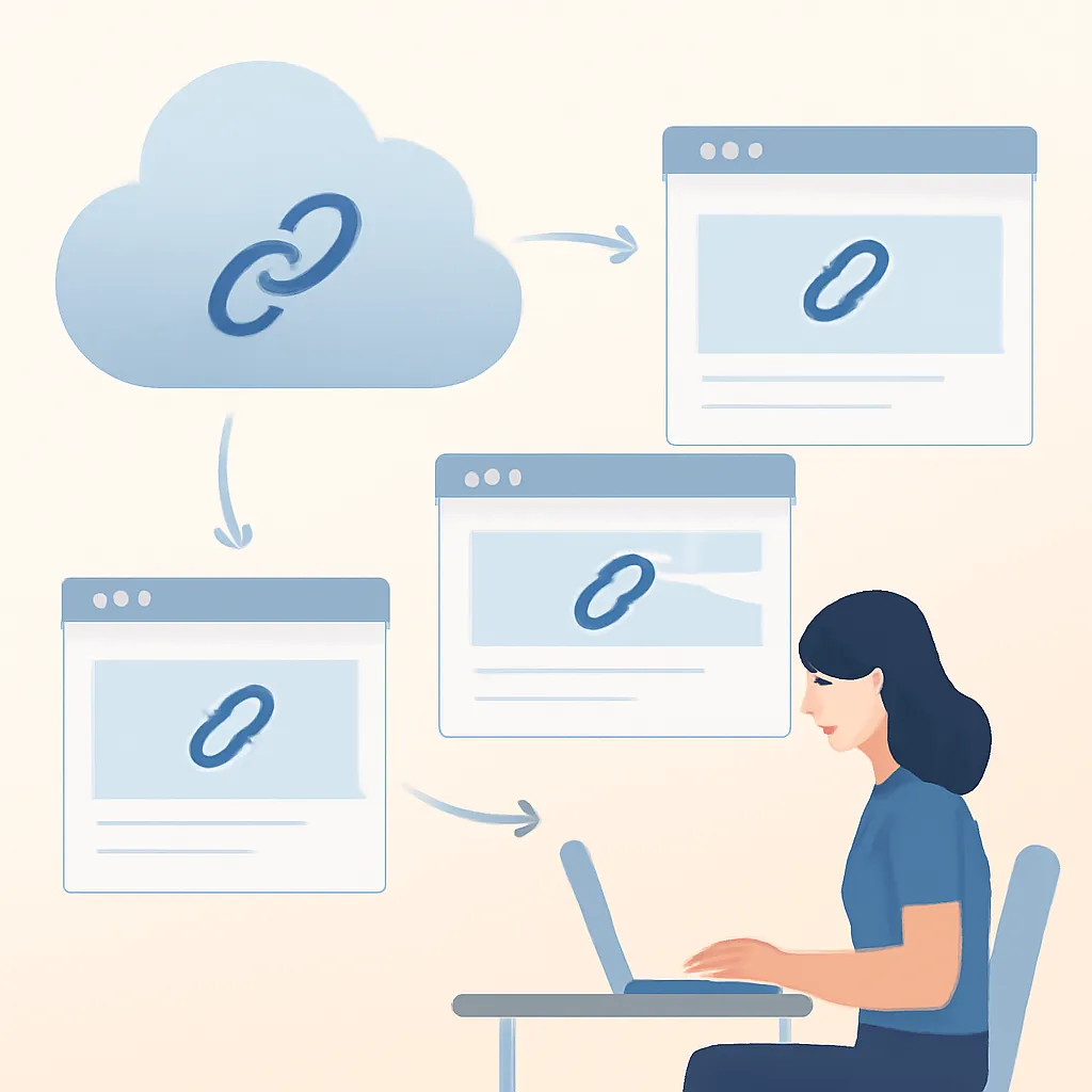 자연스러운 백링크가 만들어지는 흐름