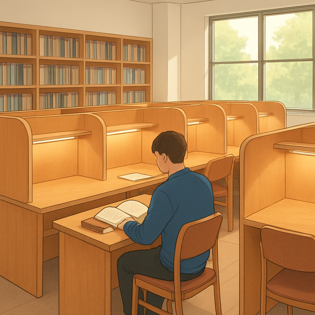관리형 독서실 예약 이미지