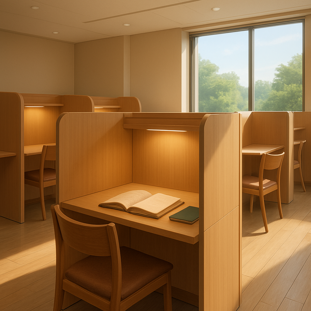 프리미엄 독서실 이미지