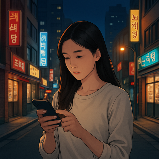 서울에서 야간 아르바이트 구하는 방법 이미지