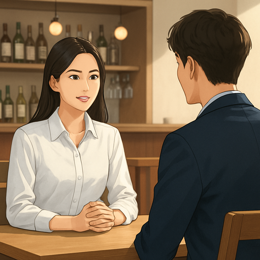 클럽 바 직원 아르바이트 면접 팁 이미지